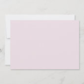 Modern Elegant Lavender Photo Wedding Kaart (Achterkant)