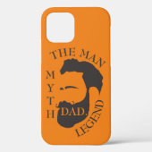 Modern Elegant Legendary Dad Vaderdag Case-Mate iPhone Case (Achterkant)