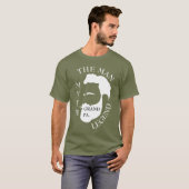 Modern Elegant Legendary Dad Vaderdag T-shirt (Voorkant volledig)