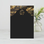 Modern Elegant Menu of Uitnodigingen (Staand voorkant)