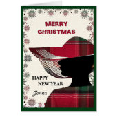 Modern Elegant Merry Kerstmis (Voorkant)