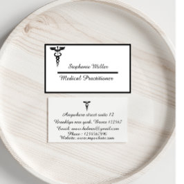 Modern Elegant Minimalistisch Professioneel Plan Visitekaartje