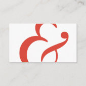 Modern Elegant Monogram Bruiloft Website Kaart (Achterkant)