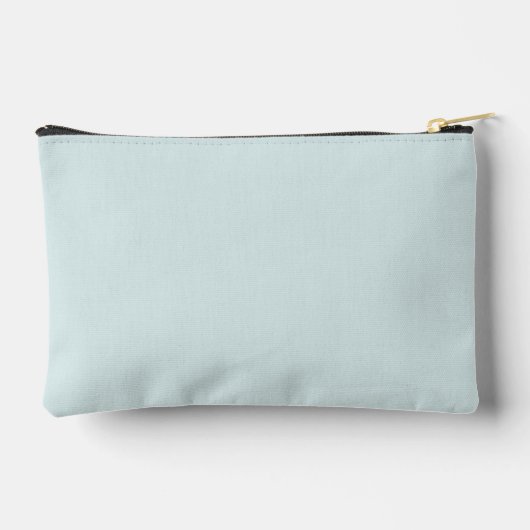 Modern Elegant Monogram Script Aqua Blue Etui (Achterkant)