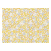 Modern Elegant Mustard Yellow Marigold Flowers Tafelkleed (Voorkant (Horizontaal))