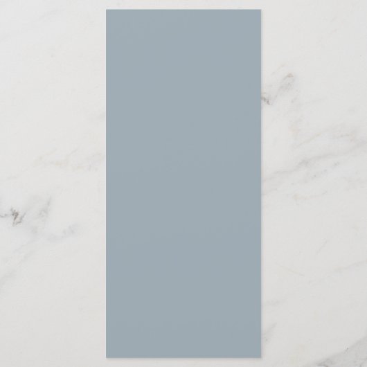 Modern Elegant Nautisch Zeeschelp Script Menu (Achterkant)