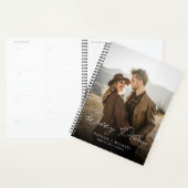 Modern Elegant Personalized Photo Wedding Planner (Display)