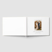 Modern Elegant Photo Wedding Gastenboek (Volledig)