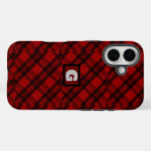 Modern Elegant Plaid Case-Mate iPhone Case (Achterkant (horizontaal))