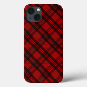 Modern Elegant Plaid iPhone 13 Hoesje