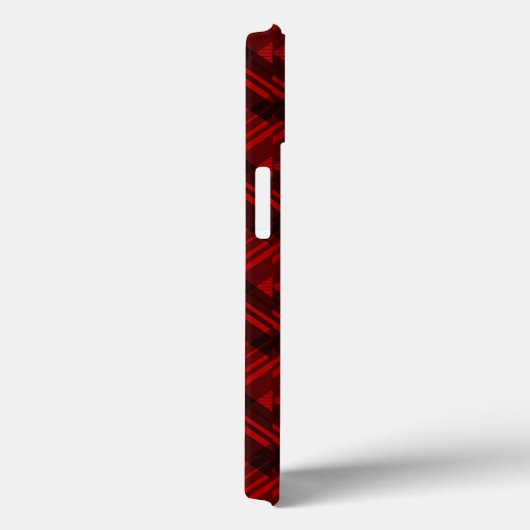 Modern Elegant Plaid Case-Mate iPhone Case (Achterkant / Rechts)