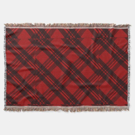 Modern Elegant Plaid Deken (Voorkant)