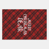 Modern & Elegant Plaid Inpakpapier Vel (Voorkant 2)