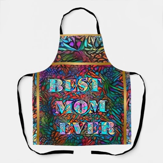 Modern elegant Populair Cadeau Schort (Voorkant)