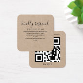 Modern Elegant QR Code RSVP Wedding Website (Bureau)