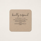 Modern Elegant QR Code RSVP Wedding Website (Devant)