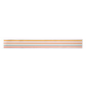 Modern Elegant Retro Kleurrijk Stripes Patroon Lint (Voorkant)