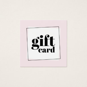 Modern Elegant Roos White Black Beauty Vierkante Visitekaartjes