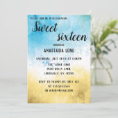 Modern, elegant save the date (Staand voorkant)