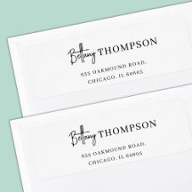 Modern Elegant Script & Typografie Monogram