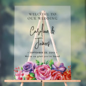 Modern Elegant Script Wedding Welcome  (Neutre)