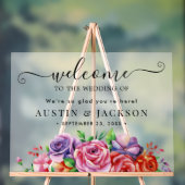 Modern Elegant Script Wedding Welcome (Neutre)