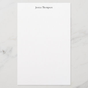 Modern Elegant Sober Eenvoudig Professioneel Briefpapier