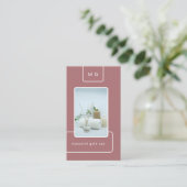 modern elegant spa Visitekaartje (Staand voorkant)