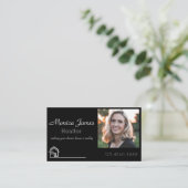 modern elegant stijlvol visitekaartje van fotoreal (Staand voorkant)