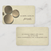 Modern Elegant, Stippen Visitekaartje (Voorkant / Achterkant)