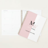 Modern Elegant Two Tone Monogrammed (Devant avec enveloppe)
