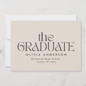 Modern elegant typografie-afstuderen (Voorkant)