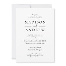 Modern Elegant Typografie