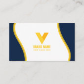 Modern Elegant Visitekaartje (Achterkant)