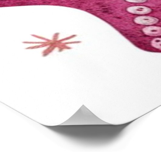 Modern elegant waterverf Zee 3 Poster (Hoek)