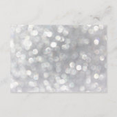 Modern Elegant Wedding Hotel Accomodation Card Informatiekaartje (Achterkant)