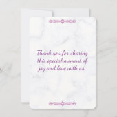 Modern Elegant Wedding Invitation (Dos)