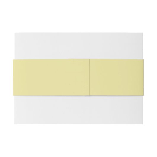 Modern Elegant Yellow Uitnodigingen Wikkel (Achterkant Voorbeeld)