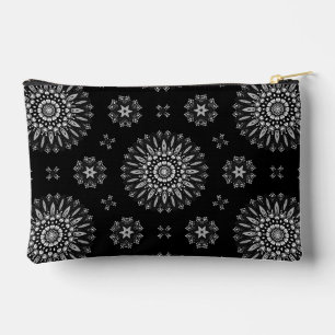 Modern Elegant Zwart & Wit Dot Art Patroon Etui