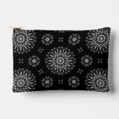 Modern Elegant Zwart & Wit Dot Art Patroon Etui (Voorkant)