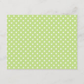 Modern Elephant Baby shower Green en Grey Advieskaart (Achterkant)