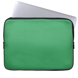 Modern Emerald groen  13 inch Laptop Sleeve