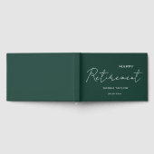 Modern Emerald Happy Retirement Personalized  (Complet)