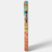 Modern Emphemera Flower Monogram iPhone 5 Case-Mate iPhone Case (Achterkant / Links)