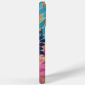 Modern Emphemera Flower Monogram iPhone 5 Case-Mate iPhone Case (Achterkant / Rechts)