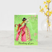 Modern en Chic Birthday Kaart (Gele Bloem)