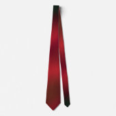Modern en elegant rood en zwart Abstract Stropdas (Voorkant)