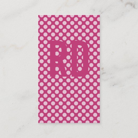 Modern en helder visitekaartje (Achterkant)