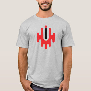Modern en Klassiek Letter U Monogram  T-shirt