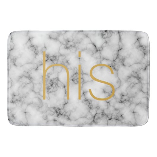 Modern en stijlvol marmer Pattern Badmat (Voorkant)